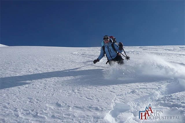 Abseits der üblichen Skitourenrouten © Bergschule Alpin Aktiv Hochpustertal