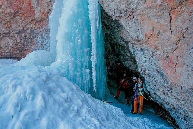 Eisschluchtenwanderung Dolomiten © Bergschule Alpin Aktiv Hochpustertal