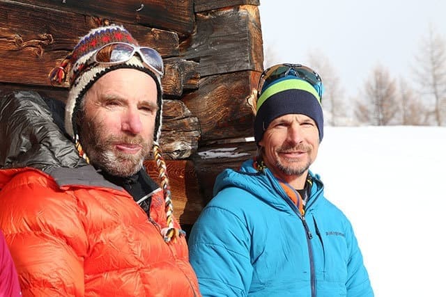 Austria-Skitourenfestival im Villgratental - Hannes Grüner & Steve House total relexed