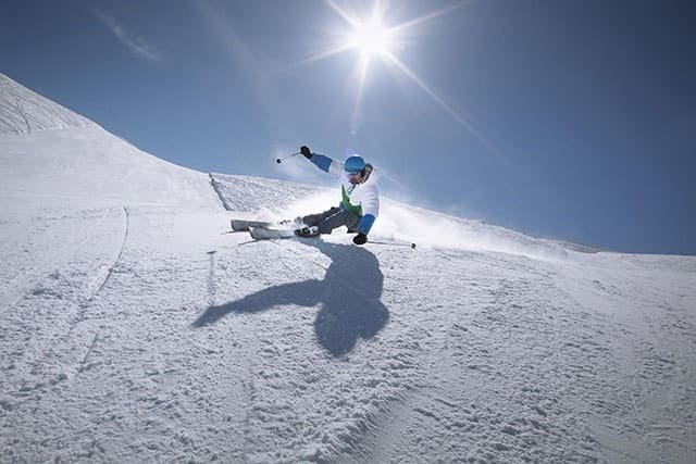 Perfekte CARVING Schwünge am Thurntaler - Skizentrum Sillian Hochpustertal