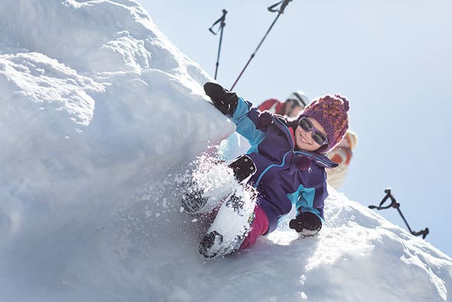 Kinder lieben unseren Schnee im Hochpustertal