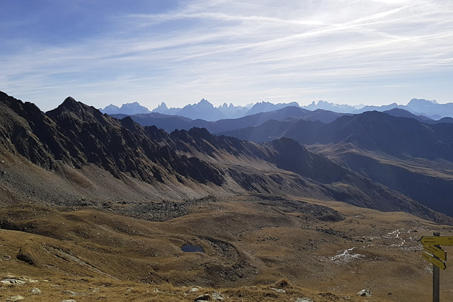 Bergwandern mit Alfons Senfter.